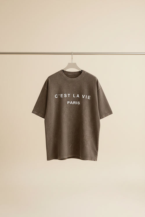 C'Est La Vie Paris Printed